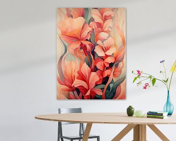 Bloemen abstract van Bert Nijholt