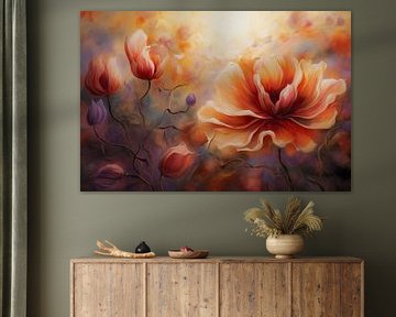 Flowers abstract by Bert Nijholt