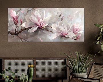 Magnolia in het voorjaarslicht van Thea