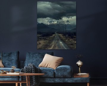 Wolken boven uitgestrektheid