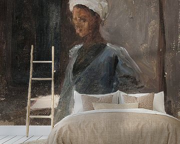 Portret vrouw vintage