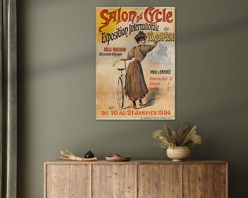 Henri Boulanger Gray - Salon Du Cycle Internationale Tentoonstelling De Velocipedie van Peter Balan