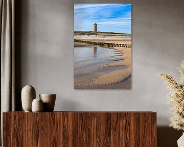 Het strand van Domburg van Danny Bastiaanse