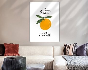 Ich liebe Spanien und Orangen von Kim Karol / Ohkimiko