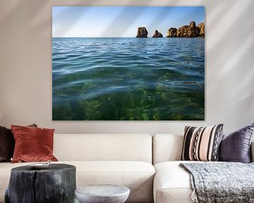 Algarve kust - In de zee van Aurica Voss