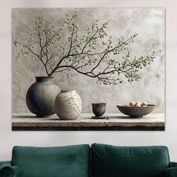 Japandi Still Life | Elemental Poise by Art Whims