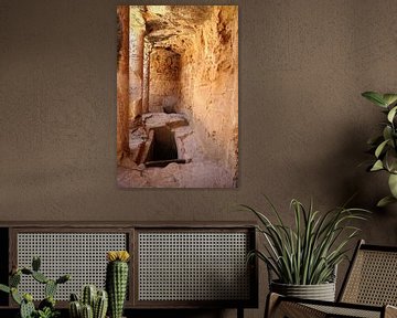 Tombs of the kings in Paphos op Cyprus van Nicole