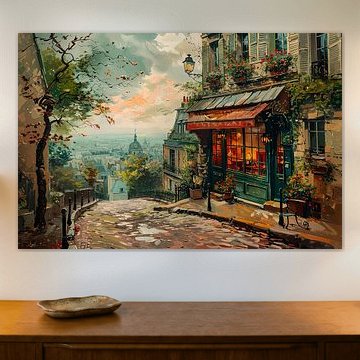 s Ochtends in Montmartre van Skyfall