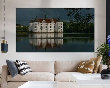 Kasteel Glücksburg in Sleeswijk-Holstein. van Jaap van den Berg