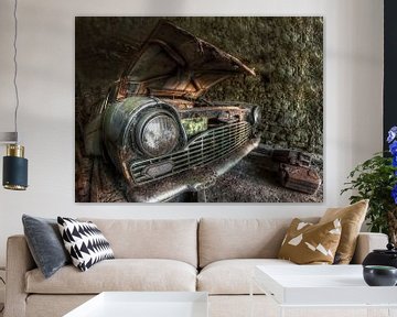 Lost Place - old rusty car by Carina Buchspies