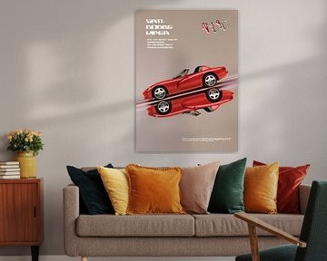 Dodge Viper Poster by Ali Firdaus
