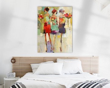 Colourful ladies