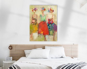 Kleurrijke dames van Studio Allee