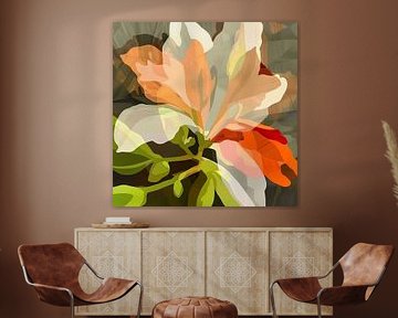 Harmonie florale : une danse de couleurs et de formes sur Color Square