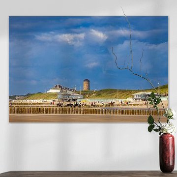 Domburg beach by Danny Bastiaanse