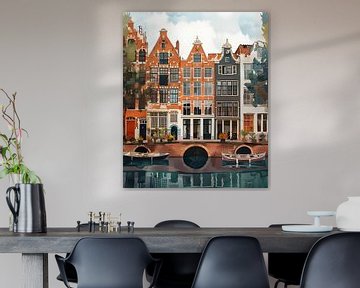 Grachten pracht Amsterdam van But First Framing