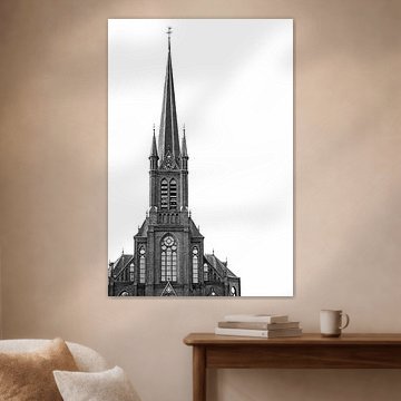 Kirchturm von St. Johannes der Täufer in Wateringen