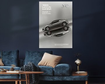 Lotus Evora Poster van Ali Firdaus