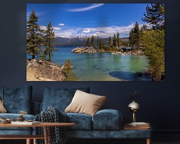 Sand Harbor bij Lake Tahoe, Verenigde Staten van Adelheid Smitt