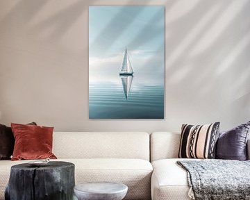 Vaste mer, bateau solitaire