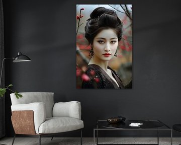 Portrait pittoresque japonais sur Egon Zitter