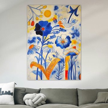 Bloemen, expressief en zacht