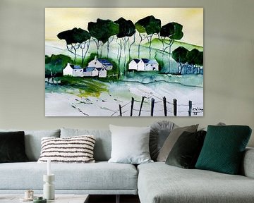 Op het Platteland van Rita Tielemans Kunst