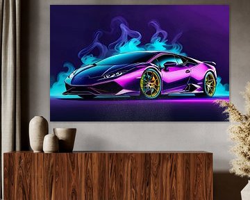 Lamborghini Neon 3 van MIROKKU