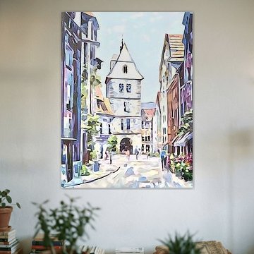 Überlingen au bord du lac de Constance, motif 4