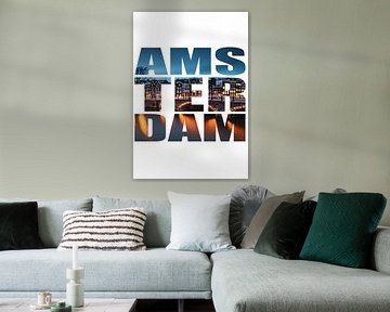 Amsterdam Stadt Wort