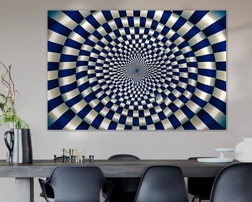 optical illusion fantasy by Egon Zitter
