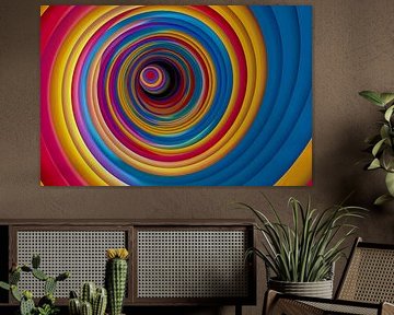 optical illusion fantasy by Egon Zitter