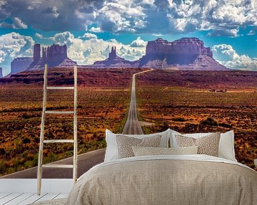 Monument Valley Arizona - Forrest Gump Point by Daniel Forster