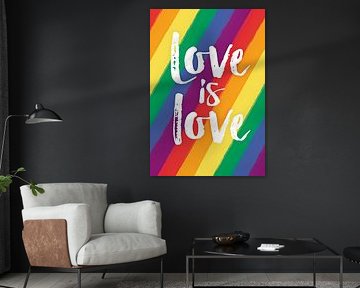Liefde is liefde Regenboog