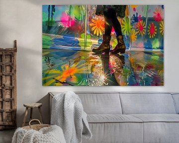 Flowerpower Fantasiebeeld van Egon Zitter