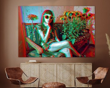 Flowerpower Fantasiebeeld van Egon Zitter