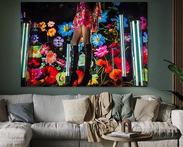 Flowerpower Fantasiebeeld van Egon Zitter
