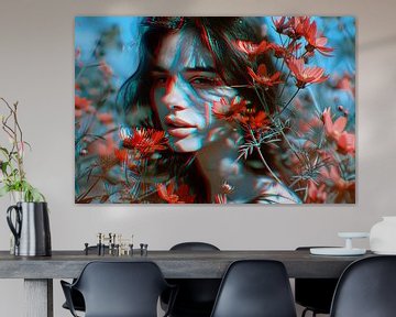 Flowerpower Fantasiebeeld van Egon Zitter