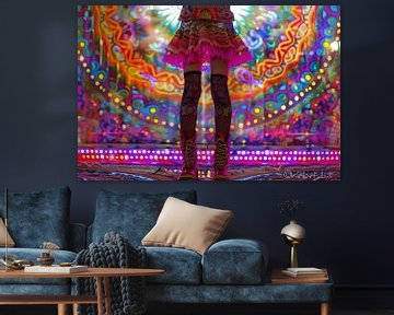 Flowerpower Fantasie van Egon Zitter