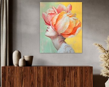 Kleurrijke Tulpen Portret van But First Framing