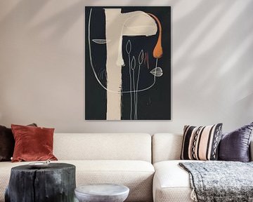 Bohemian illustratie, modern en abstract van Studio Allee