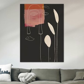 Bohemian illustration, modern and abstract by Studio Allee