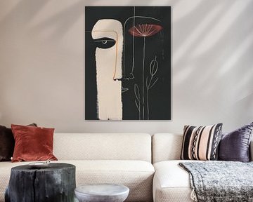 Bohemian illustratie, modern en abstract van Studio Allee