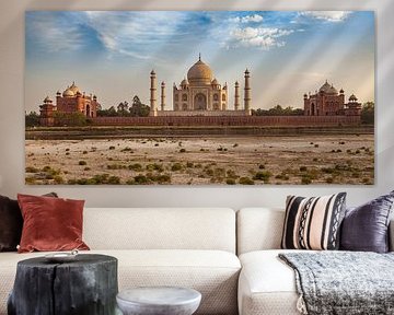 De Taj Mahal in India van Roland Brack