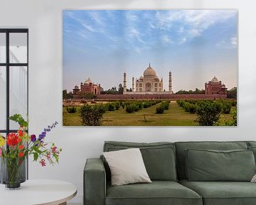 De Taj Mahal in India van Roland Brack