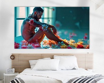 Flowerpower Fantasy avec homme sur Egon Zitter