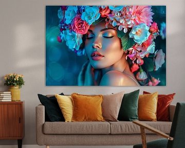 Flowerpower Fantasie van Egon Zitter