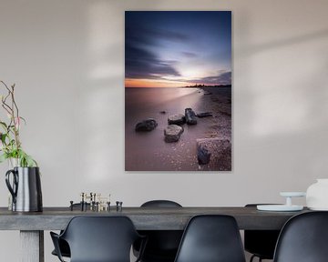 Vergezicht over Hindeloopen vanaf het strand van KB Design & Photography (Karen Brouwer)