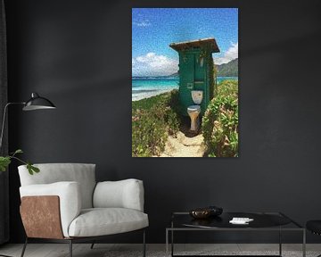 toilet in strand van irvan halim