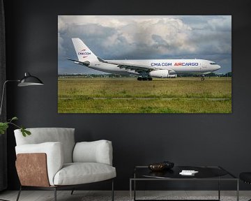 Airbus A330-200F van CMA CGM Air Cargo. van Jaap van den Berg